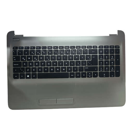 2.EL - Orjinal HP Pavilion 15-AC 15-AF 15-AY 250-G4 250 G5 255-G4 256-G4 Gümüş Notebook Klavyeli Üst Kasa