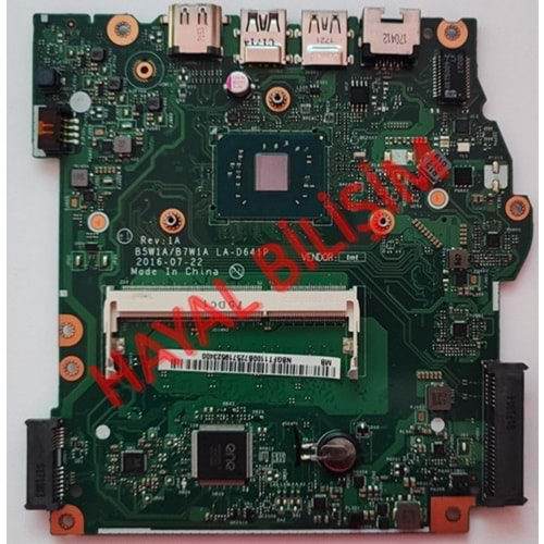 2.EL - Orjinal Acer Aspire ES1-533 Celeron N3350 Çalışan Notebook Anakart - LA-D641P