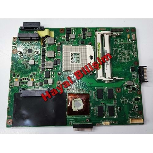 2.EL - Orjinal Asus K52 K52J K52F K52JR HD5470 Ekran Kartlı Notebok Çalışan Anakart - 60-NXMMB1000-C29