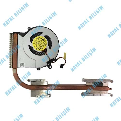 2.EL - Orjinal Toshiba L50-C L50-D P50-C L55-C Notebook Cpu Fan Bakır Soğutucu