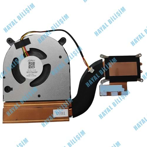 2.EL - Orjinal İ-Life Zed Air CX5 Notebook Cpu Fan Bakır Soğutucu - BF075A05P (S-0103)