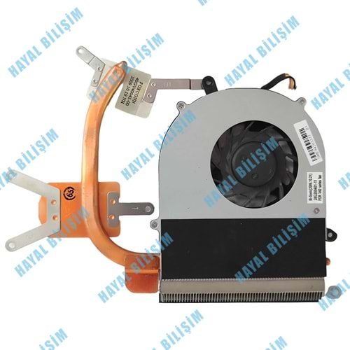 2.EL - Orjinal Exper Karizma V50 V50SI1 V50Sİ1 V50SI1 Notebook Cpu Fan Bakır Soğutucu - 40GV40041-00