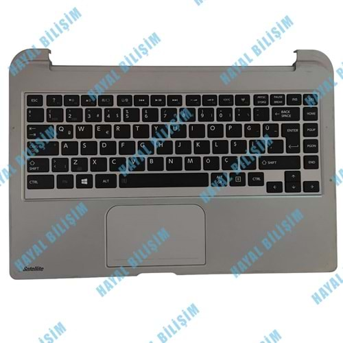 2.EL - Orjinal Toshiba Satellite W30T-A-104 Notebook Klavyeli Üst Kasa - A000270050