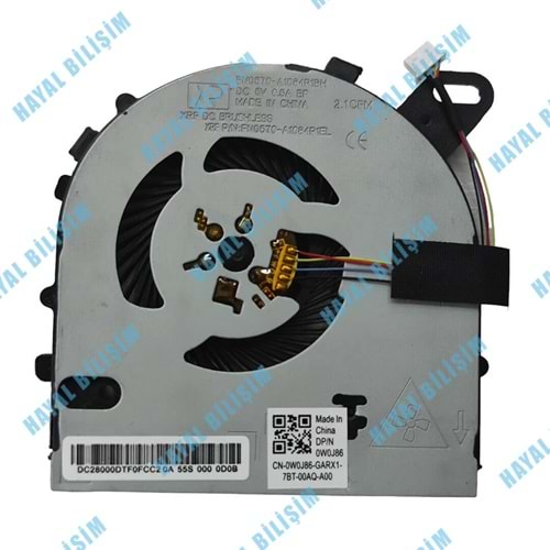 + HYL - Dell Vostro 14-5000 5468 15-7560 P75G P75G001 P62F Notebook Cpu Fan