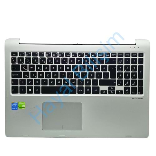 2.EL - Orjinal Asus Vivobook TP500 TP500L TP500LN TP500LA TP500LB Notebook Klavyeli Üst Kasa