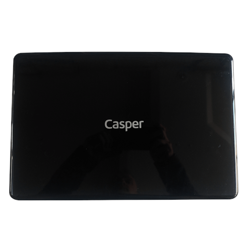 2.EL - Defolu Orjinal Casper Nirvana MT50 MT55 CKV CKY CKU CHY CHD Siyah Notebook Ekran Arka Kapak Lcd Cover