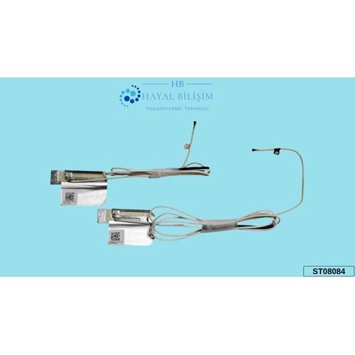 2.EL - Orjinal Hp Pavilion 15-DB 15-DA 15-DR 250 G7 255 G7 Notebook Wifi Anten Kablo