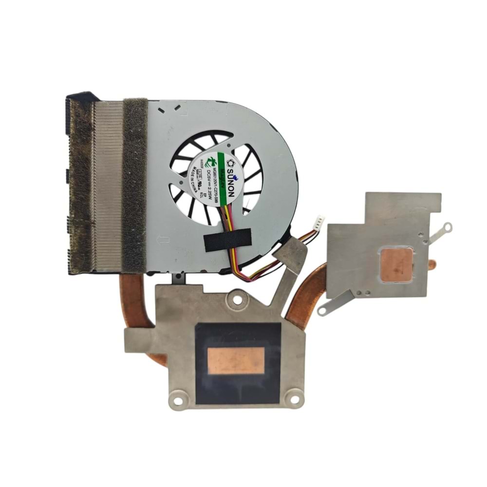 2. EL - Orjinal Lenovo İdeapad G500 G505 G510 Notebook Ekran Kartlı Bakır Soğutucu Cpu Fan