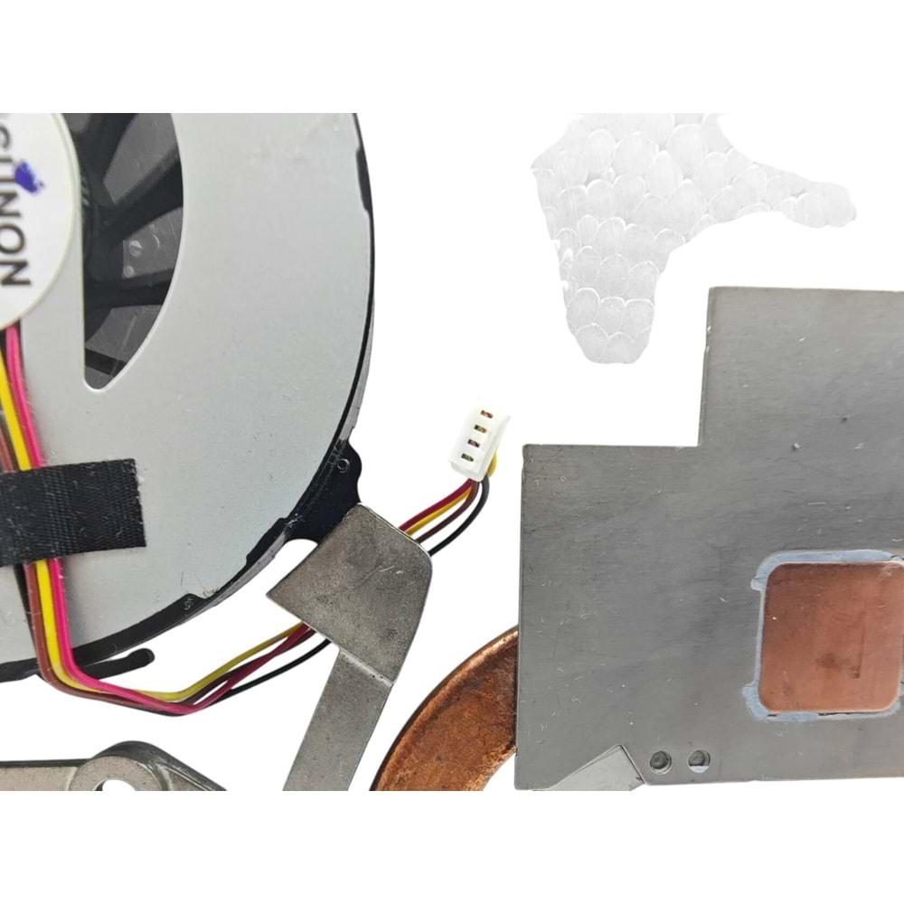 2. EL - Orjinal Lenovo İdeapad G500 G505 G510 Notebook Ekran Kartlı Bakır Soğutucu Cpu Fan