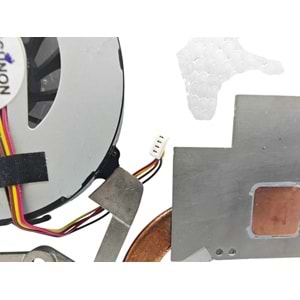 2. EL - Orjinal Lenovo İdeapad G500 G505 G510 Notebook Ekran Kartlı Bakır Soğutucu Cpu Fan