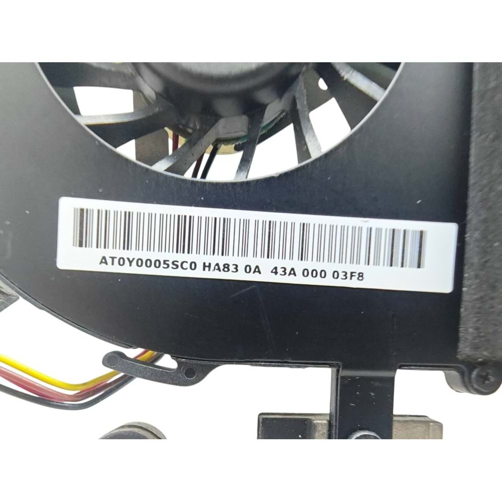 2. EL - Orjinal Lenovo İdeapad G500 G505 G510 Notebook Ekran Kartlı Bakır Soğutucu Cpu Fan