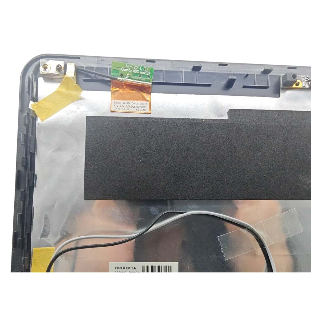 ** 2. EL - Orjinal Casper Nirvana SW9 Notebook Ekran Arka Kapak Lcd Cover