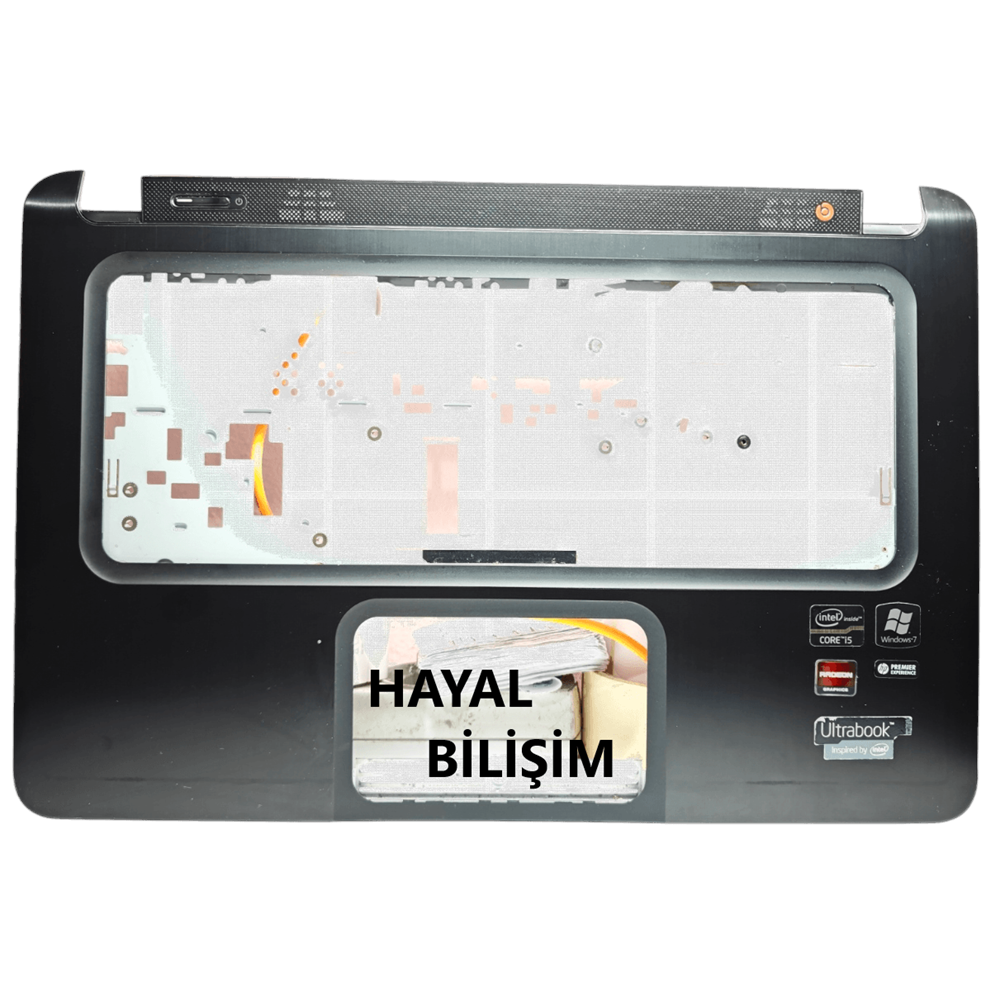2.EL - Defolu Orijinal HP Envy 6-1006EA 6-1000 Notebook Klavye Kasa Üst Kasa