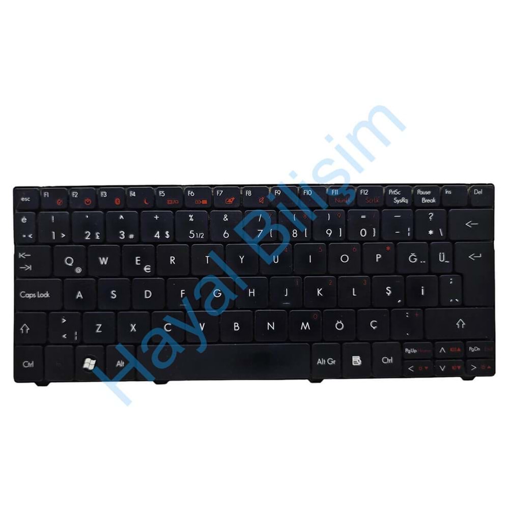 2.EL - Orjinal Acer Aspire 1430 One ZA3 ZA5 ZA8 ZA7 751H 753H Timeline 1410 1810 1810T TR Notebook Klavyesi