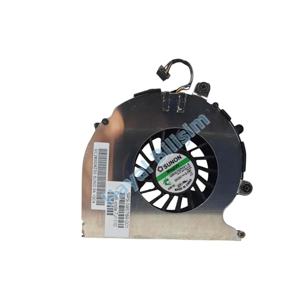 2.EL - Orjinal HP Elitebook 8540P 8540w Notebook Cpu İşlemci Fan