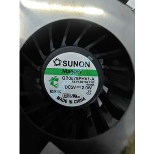 2.EL - Orjinal HP Elitebook 8540P 8540w Notebook Cpu İşlemci Fan