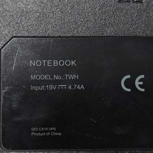 2.EL - Orjinal Casper Nirvana TWH Notebook Alt Kasa