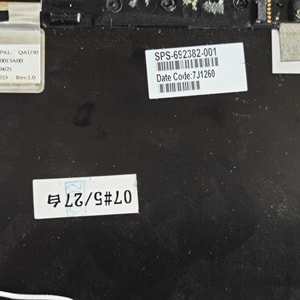 ** 2.EL - Orjinal HP Envy 6-1000 Notebook Ekran Arka Kapak Ön Çerçeve Menteşe Lcd Cover Bezel