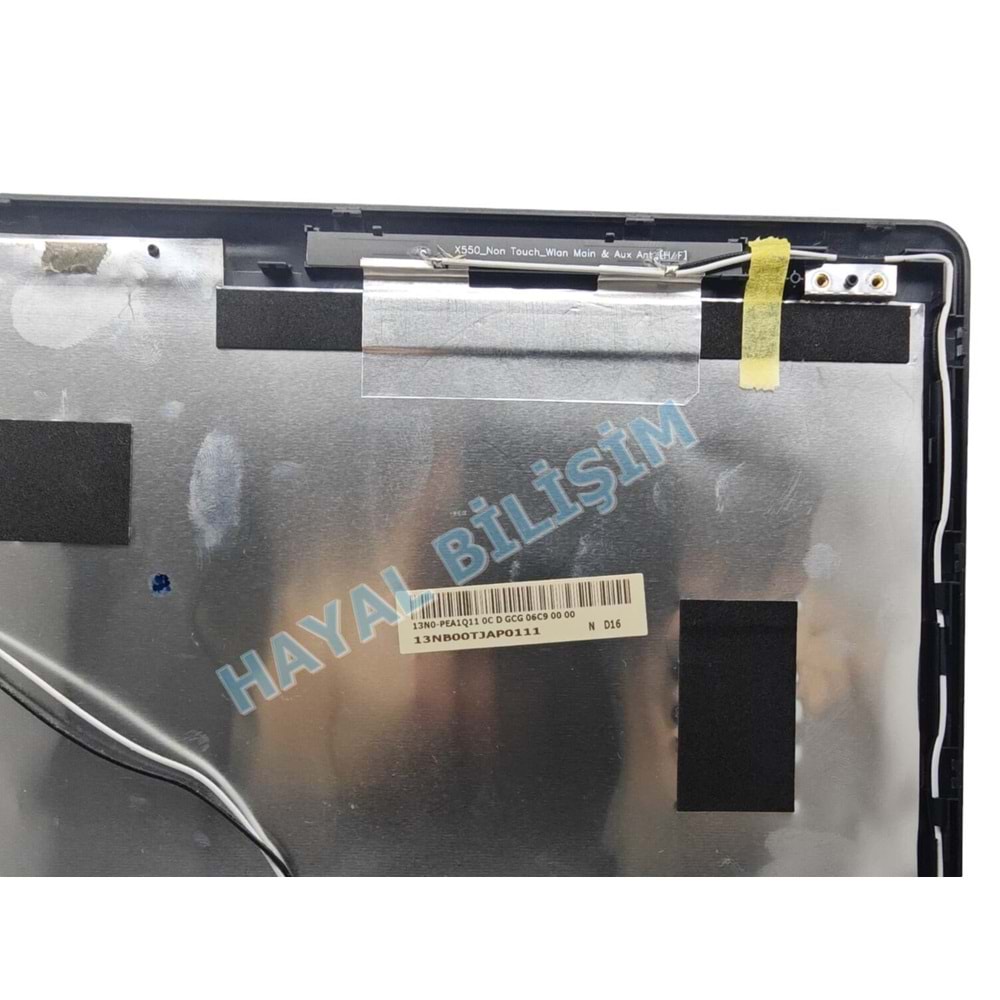 2.EL - Orjinal Asus X550V 550VX FX550VX Notebook Ekran Arka Kapak Lcd Cover