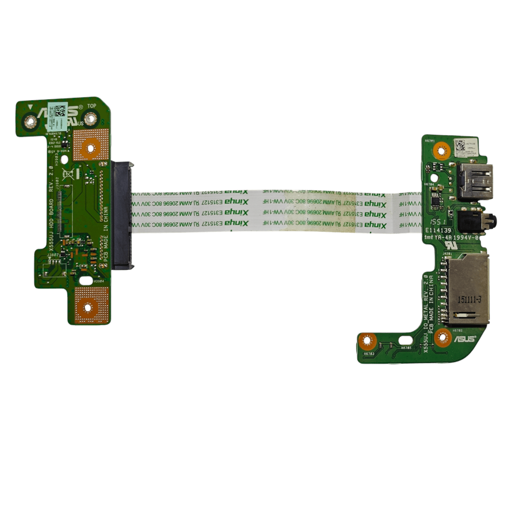 2.EL - Orjinal Asus X555 X555L X555LD X555LA X555UJ K555 K555U K555UB Notebook Hdd Sata Kart& I/O Ses Kart