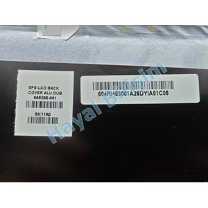 ** 2.EL - Orjinal Hp Pavilion DV6-6C03ET DV6-6000 DV6-6100 Notebook Ekran Arka Kapak Lcd Cover