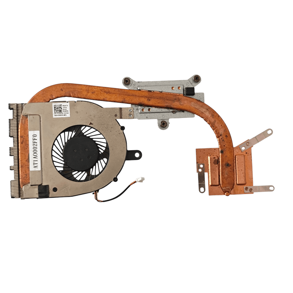 2.EL - Orjinal Dell İnspiron 15 3558 15 5558 15 5000 15 5755 15 5458 15 5758 Notebook Bakır Soğutucu Cpu Fan