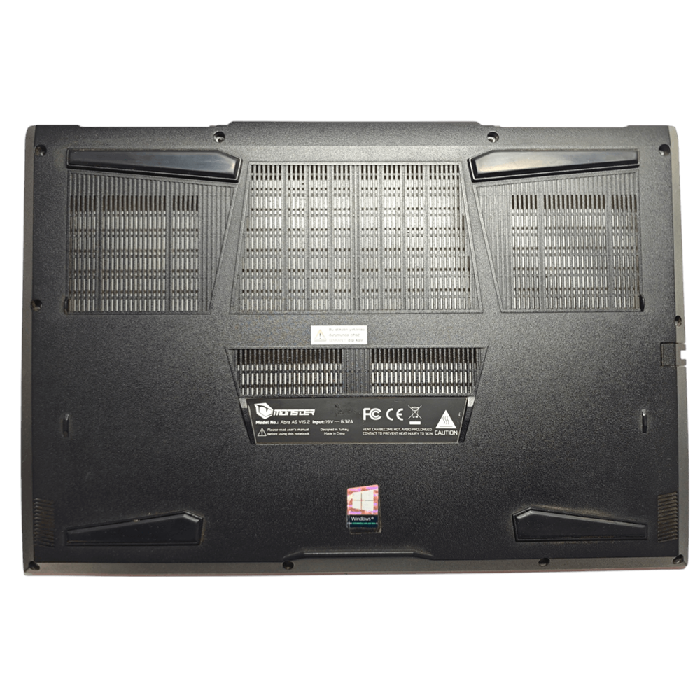 2.EL - Orjinal Monster Abra A5 V15.1 V15.2 V15.3 V15.4 V15.5 V15.6 V15.7 V15.8 Notebook Alt Kasa