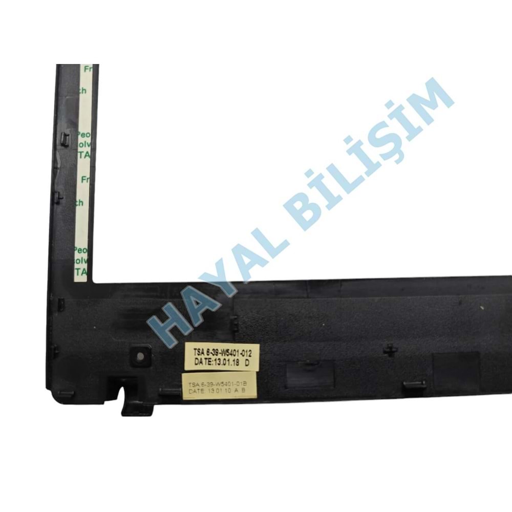 ** 2.EL - Defolu Orjinal Exper Ultranote A4B A4B-R01 Notebook Ekran Ön Çerçeve Lcd Bezel