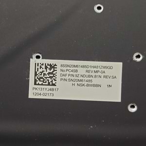 2.EL - Orjinal Lenovo Ideapad L340-15IRH L340-15IAP L340-15IWL Gaming Notebook Işıklı Füme Beyaz Tuş Klavye