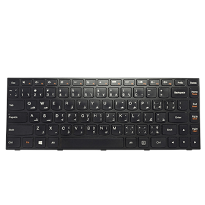 2.EL - Orjinal Lenovo İdeapad G40-70 G40-80 Z40-70 Z40-75 300-14IBR B40-70 B40-80 300-14ISK Notebook Arapça Notebook Klavyesi