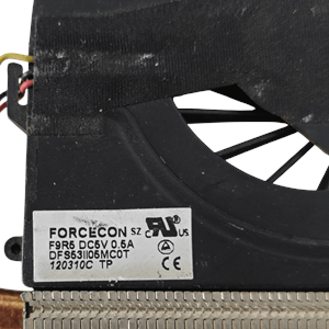 2.EL - Orjinal Hp Pavilion R15 G4-1000 - G6-1000 - G7-1000 G62 CQ56 CQ62 3 pin Notebook Bakır Soğutucu Cpu İşlemci Fan