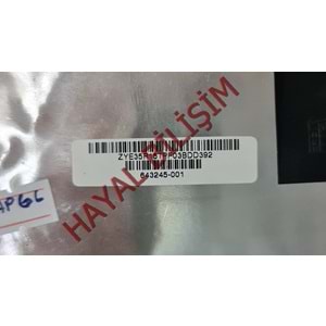 2.EL - Orjinal HP G6 G6-1000 R15 Notebook Ekran Arka Kapak Lcd Cover EAR150010B0 643245-001 35R15LCTPF0