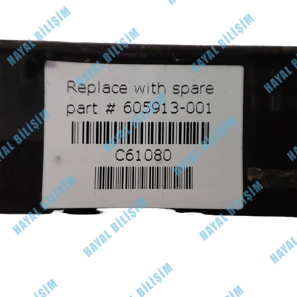 2.EL - Defolu Orjinal HP Pavilion G62 Notebook Ekran Ön Çerçeve Lcd Bezel - 605913-001