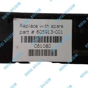 2.EL - Defolu Orjinal HP Pavilion G62 Notebook Ekran Ön Çerçeve Lcd Bezel - 605913-001