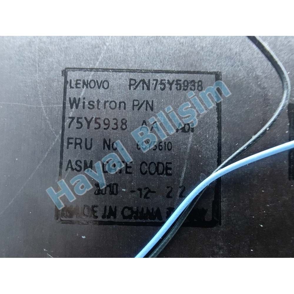 ** 2.EL - Orjinal Lenovo Thinkpad T400S T410S T410İ Notebook Ekran Arka Kapak Lcd Cover