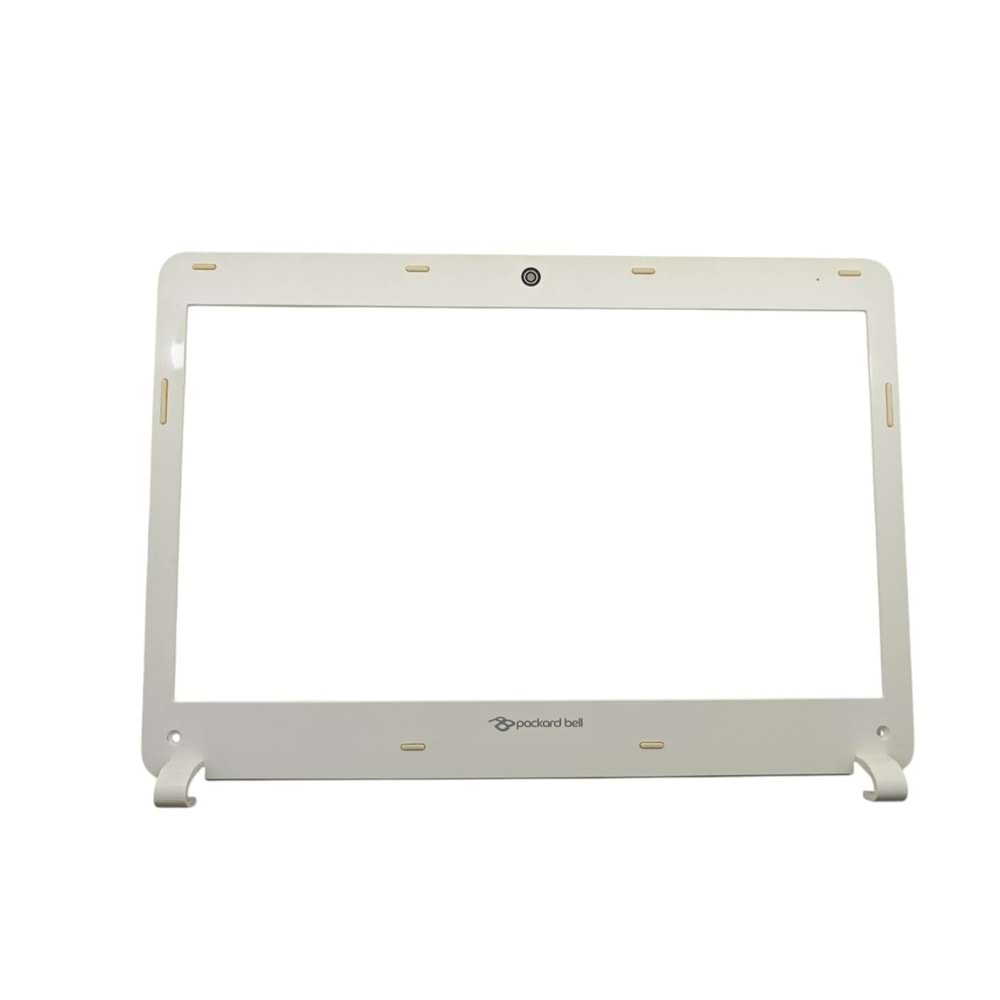2.EL - Orjinal Packard Bell Easynote Beyaz NS44-HR NS45-HR MS2317 Notebook Ekran Ön Çerçeve Lcd Bezel