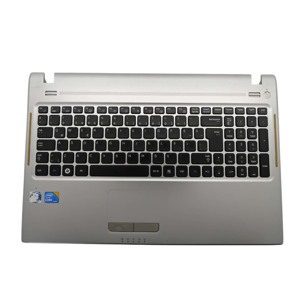 2.EL - Orjinal Samsung NP-Q530 NP-Q530H NP-Q530-JT01TR Notebook Klavyeli Üst Kasa