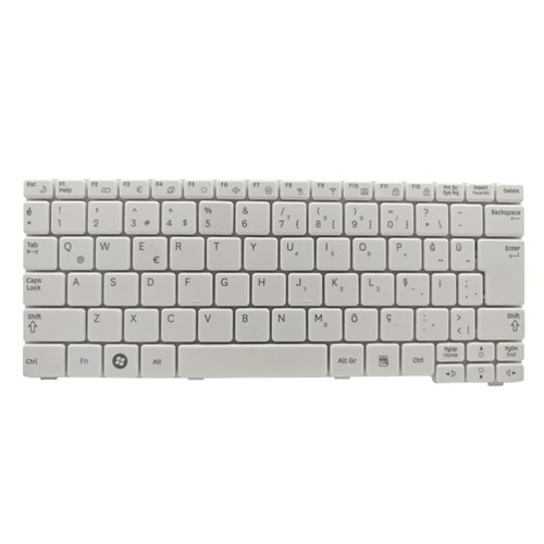2.EL - Orjinal Samsung Beyaz NC10 NP-NC10 N130 N150 Notebook Türkçe Klavye