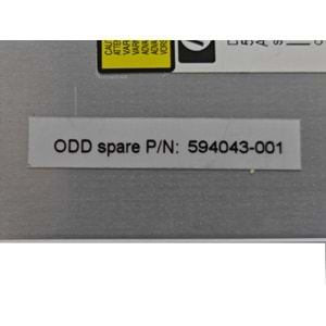 2.EL - Orjinal Hp Elitebook 8440P 8530P 8540P Notebook Optik Okuyucu DVD Rw
