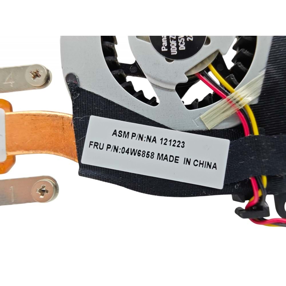 2.EL - Orjinal Lenovo Thinkpad X131 E120 E125 X121 X130 Notebook Cpu Fan Bakır Soğutucu