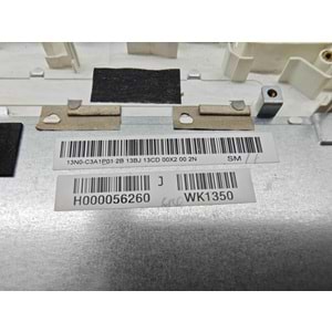 2.EL - Orjinal Toshiba Satellite L50-A S50D-A Notebook Beyaz Üst Kasa