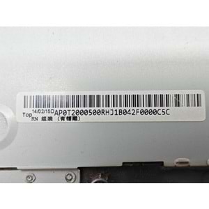 2.EL - Defolu Orjinal Lenovo İdeapad Z510 20287 80A3 Notebook Klavye Üst Kasa