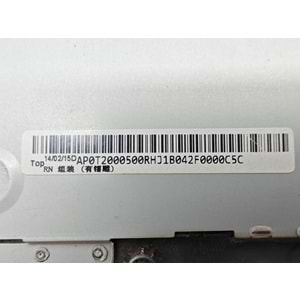 2.EL - Defolu Orjinal Lenovo İdeapad Z510 20287 80A3 Notebook Klavye Üst Kasa