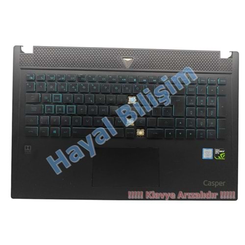 2.EL - Orjinal Casper Excalibur G650 Notebook Üst Klavye Kasa