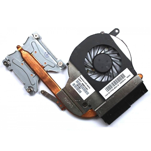 2. EL - Çıkma Orjinal Hp G62 606014-001 1A01EYP00-600-G CPU Fan ve Heatsink Bakır Soğutucu