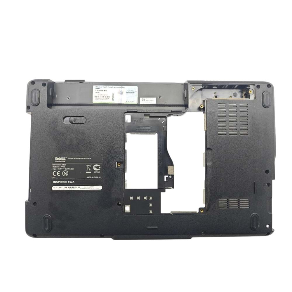 2.EL - Orjinal Dell İnspiron 1545 1546 PP41L Notebook Alt Kasa