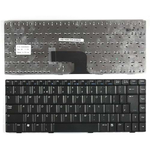 HYLAS110KLV -Asus W7SG - W5F - W5SG - W6SG T7 Z53F TR Notebook Klavyesi V030462CK1