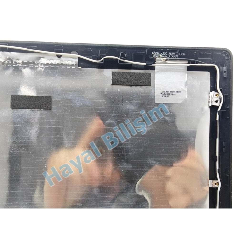 2.EL - Defolu Orjinal Asus Vivobook S200E Q200E X201E F202E X202E Notebook Ekran Arka Kapak Lcd Cover