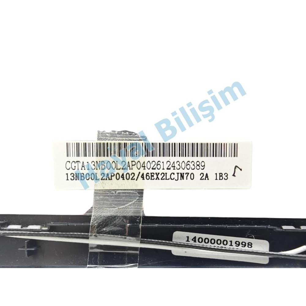 2.EL - Defolu Orjinal Asus Vivobook S200E Q200E X201E F202E X202E Notebook Ekran Arka Kapak Lcd Cover