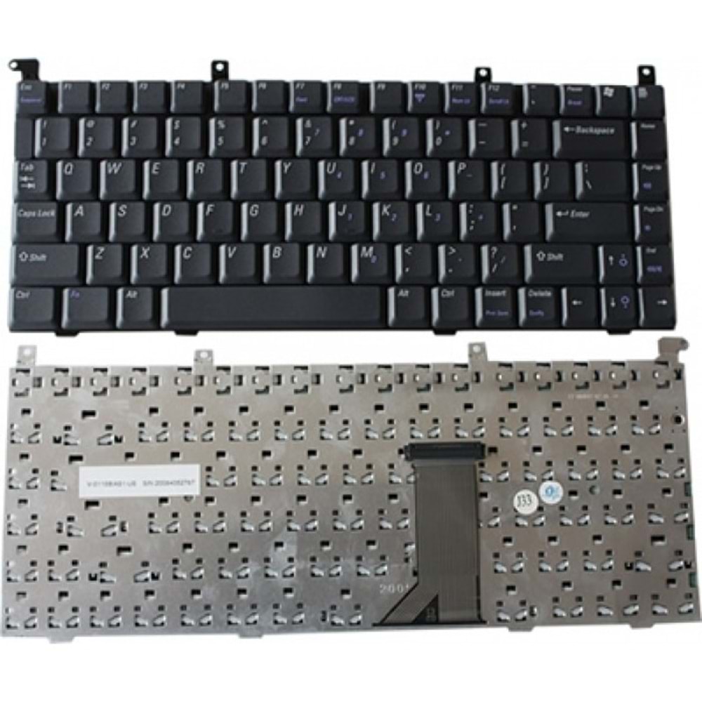 HYLDL105KLV - Dell Inspiron 1100 1150 2600 2650 5100 5150 5160 Latitude 100L Türkçe Notebook Klavye - 01Y069